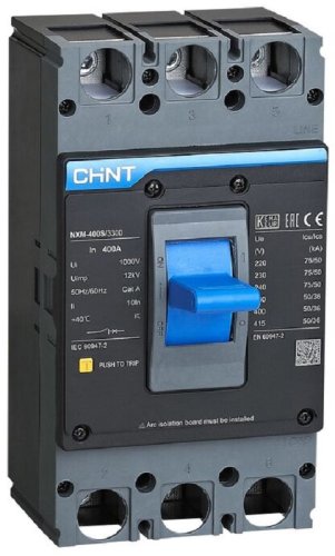 Выключатель автоматический в литом корпусе CHINT NXM-400S 3п 320А 50кА фото Выключатель автоматический в литом корпусе CHINT NXM-400S 3п 320А 50кА картинка